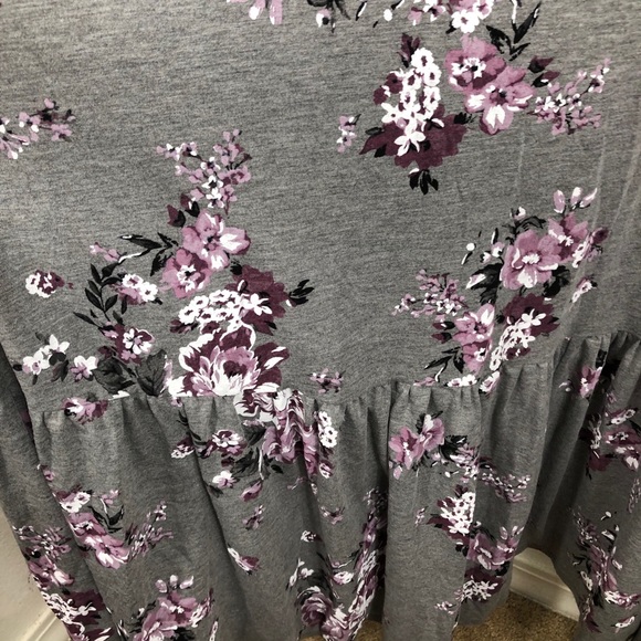 TORRID SLEEVELESS FLORAL RUFFLES MAXI DRESS - Picture 3 of 9